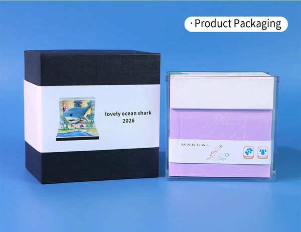 Lovely Ocean Shark packaging