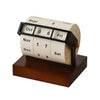 Vintage Rotating Perpetual Desk Calendar